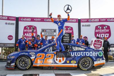 NASCAR Cup Atlanta: Logano takes first win of 2023 after last-lap pass on Keselowski