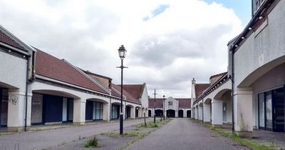 Once-thriving luxury Scots shopping centre now abandoned with access fenced off
