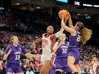 Ohio State women’s basketball vs. James Madison NCAA photo gallery