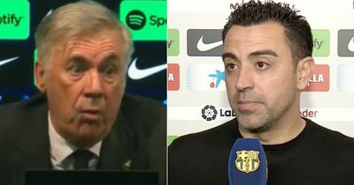 Xavi labels Carlo Ancelotti's comments a "joke" as debate rages over VAR in El Clasico