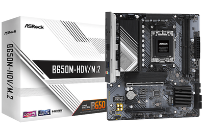 AMD AM5 Motherboards Finally Reach $125 Mark with ASRock's mATX B650M-HDV/M.2