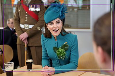 The sentimental history behind Kate Middleton’s gold shamrock brooch