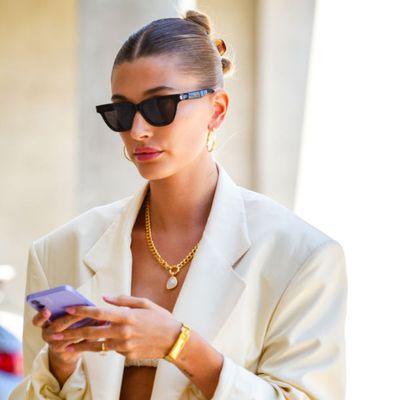Hailey Bieber can't stop wearing this affordable London-based jewellery brand