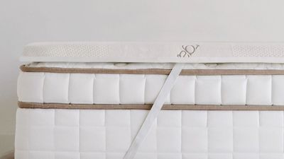 Saatva High-Density Foam Mattress Topper review 2025: thin but comfort-boosting luxury for side sleepers