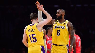 Austin Reaves's Big Night in Lakers' Win Had LeBron James Fired up