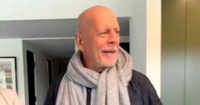 Bruce Willis seen for the first time after his dementia diagnosis on his birthday