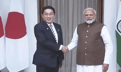 Bilateral talks between PM Modi, visiting Japanese Prime Minister Kishida begin