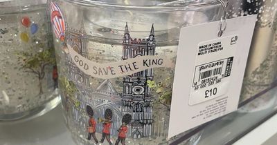 Marks and Spencer are selling £10 King Charles Coronation candles which light up