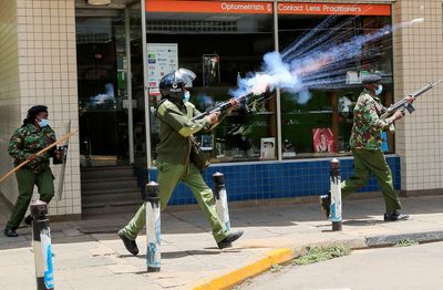 Kenyan opposition politicians arrested, tear gassed during protests
