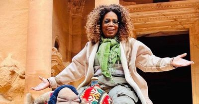 Oprah Winfrey visits site of Jesus' baptism in Jordan with showbiz pal Gayle King