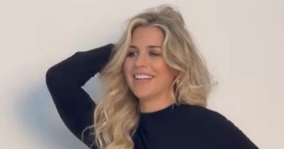 Pregnant Gemma Atkinson branded 'stunner' as she shows off bump in glam photoshoot after clapping back at body-shamers