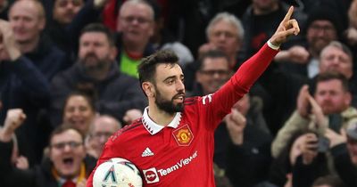 Bruno Fernandes overtakes two Man Utd fan favourites with FA Cup goals vs Fulham