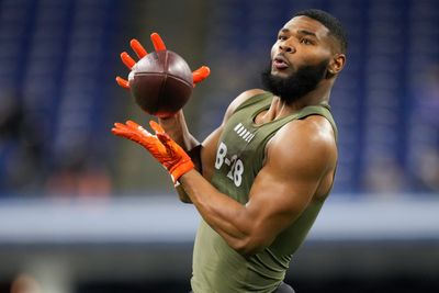 Trenton Simpson lists Titans, Giants as teams he spoke most with at pro day