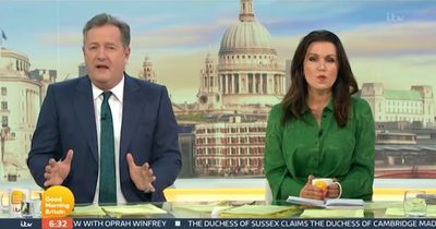 Piers Morgan 'felt let down' by co-star Susanna Reid after storming off Good Morning Britain