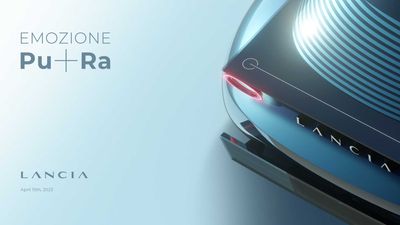 Lancia Teases Stratos-Inspired Concept EV