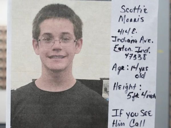 Missing 14-year-old boy feared to be in ‘extreme danger’ after he vanished wearing shirt with strange writing
