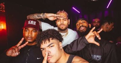 Chris Brown spotted in Glasgow nightclub after wowing crowd at Hydro gig