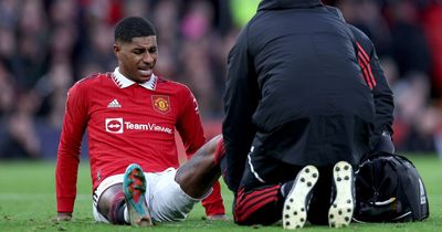 Manchester United ace Marcus Rashford suffers injury blow as he withdraws from England squad