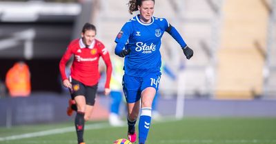 Nicoline Sorensen lifts lid on fulfilling Merseyside derby dream and makes Everton top four vow