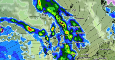 Met Office forecasts heavy rain for the North East this week with possible thunderstorms