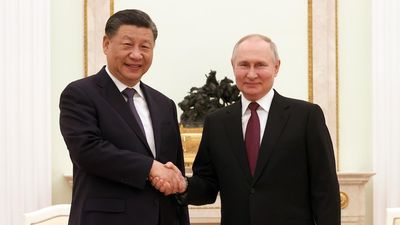 China's President Xi Jinping meets with Russian leader Vladimir Putin to discuss plan for peace in Ukraine