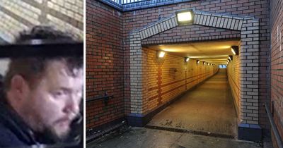 Police trying to trace man in connection with Ayr underpass incident