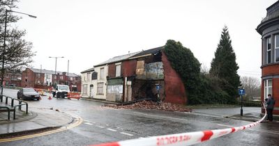 Town centre road closure to 'last a few days' after sudden building collapse