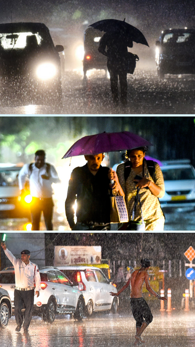 Heavy rain lashes parts of Delhi