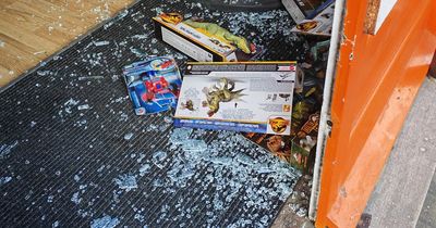 Thieves steal Jurassic World, Transformers and Godzilla toys during break-in at Nottinghamshire shop