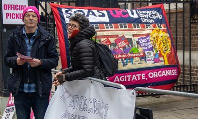 Staff at 150 UK universities begin three days of strikes