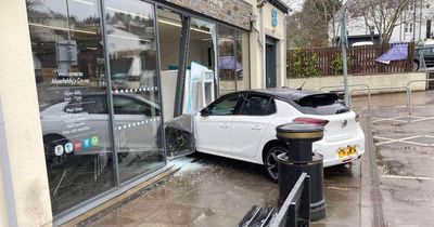 Car ploughs through front window of Scots supermarket