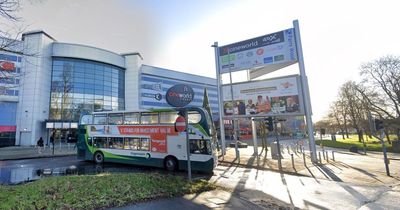 Horror as youths armed with a knife and baseball bats fight at a leisure complex as schoolkids make their way home