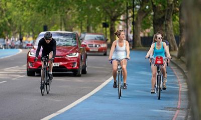 Cuts to cycling and walking budget in England ‘will cost £2bn in long term’