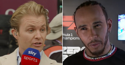 Nico Rosberg mocks Lewis Hamilton over "beat by my team-mate face" after Saudi GP