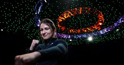 Katie Taylor breaks silence on Ireland homecoming as she faces media