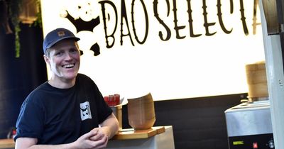 Husband and wife team making award-winning bao buns open first permanent stall in Cardiff Market