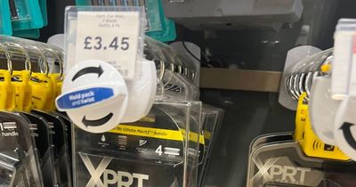 Tesco shoppers stunned at security tags on £3 moisturiser and razors