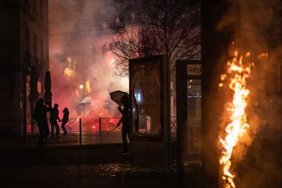 Protesters, police clash as French gov’t survives pension votes