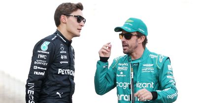 Fernando Alonso makes hilarious request to George Russell after FIA chaos at Saudi GP