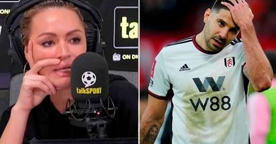 Laura Woods clashes with talkSPORT colleague over response to Aleksandar Mitrovic ref row