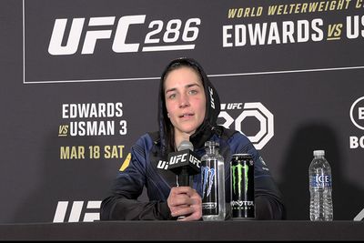 Veronica Hardy credits ‘cheat code to the game’ Dan Hardy for win at UFC 286