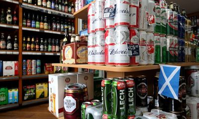 Scotland’s minimum pricing linked to 13% drop in alcohol-related deaths, study finds