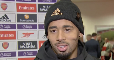 Gabriel Jesus explains why he played on for 15 minutes AFTER horror knee injury