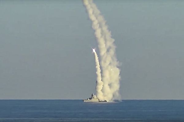 Ukraine says Russia Kalibr missile cargo hit in transit to Crimea