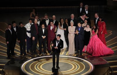 Offbeat multiverse movie 'Everything Everywhere' dominates the Oscars