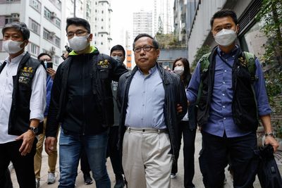Hong Kong police detain key democrat on subversion charge