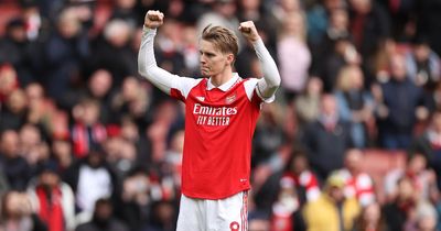 Martin Odegaard makes Premier League title admission amid Arsenal and Man City battle