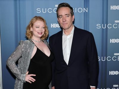 Sarah Snook jokes she’ll avoid parenting advice from Succession family as she unveils pregnancy