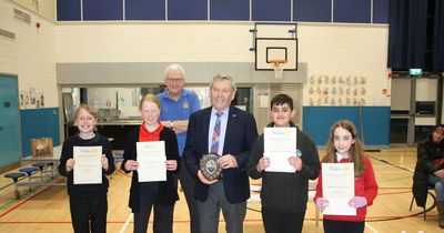 Kirkcudbright Primary pupils win Kirkcudbright Rotary's annual school quiz