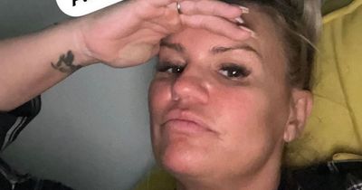 Kerry Katona reveals she spent months walking around with broken foot before health diagnosis as she's told to 'keep going'